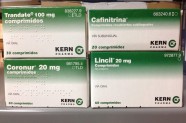 Trandate 100 mg (Labetalol) & Coronur 20 mg (Moninitrato de Isosorbida) & Cafinitrina ( Nitroglicerina/Cafeína) & Lincil 20 mg (Nicardipino) [Lab. Kern Pharma)